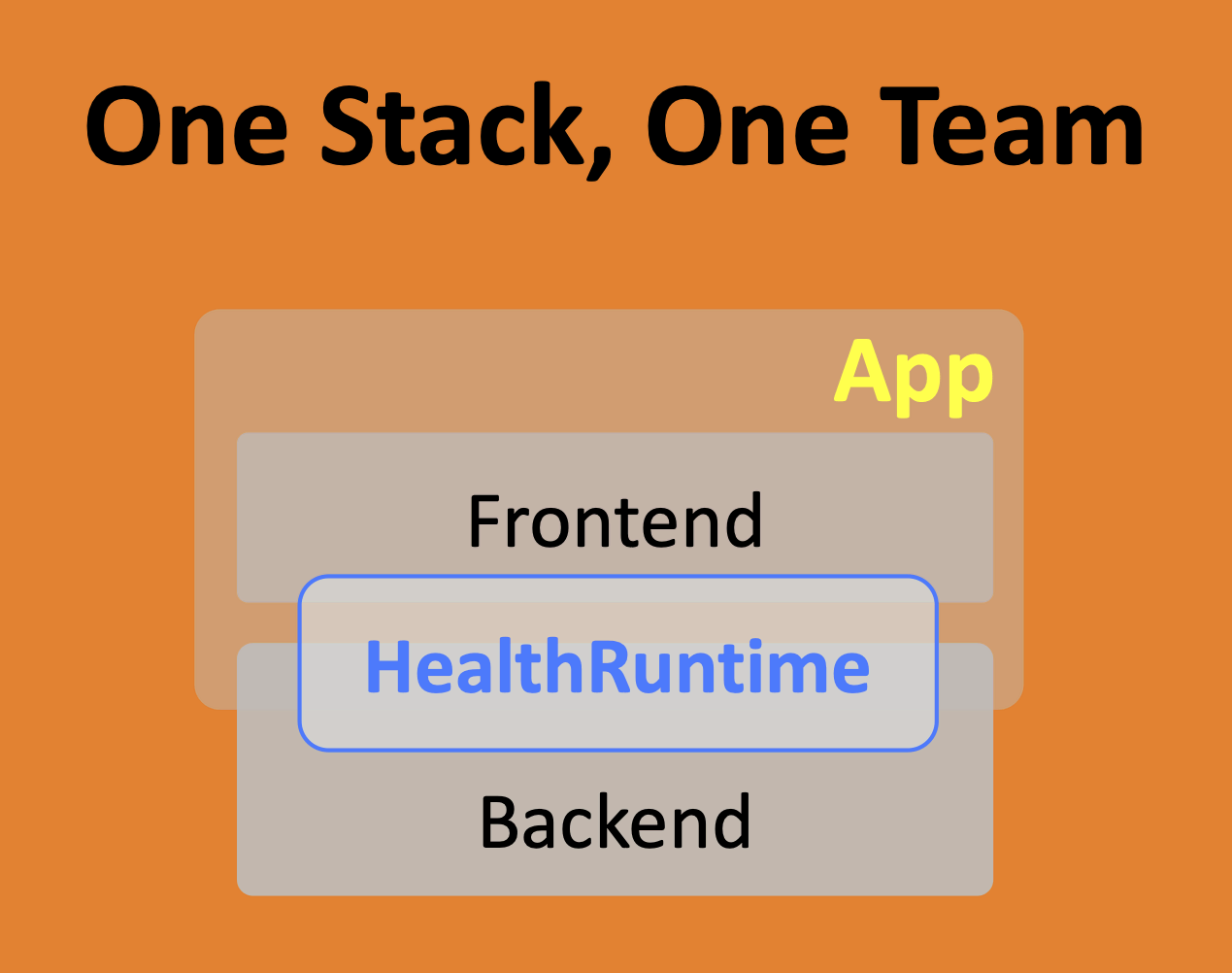 HealthRuntime One Stack